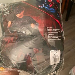 Boys batman costume size large